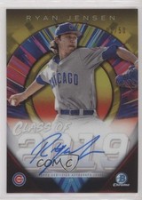 2019 Bowman Draft Chrome Class of Gold Refractor 1/50 Ryan Jensen Auto s3g