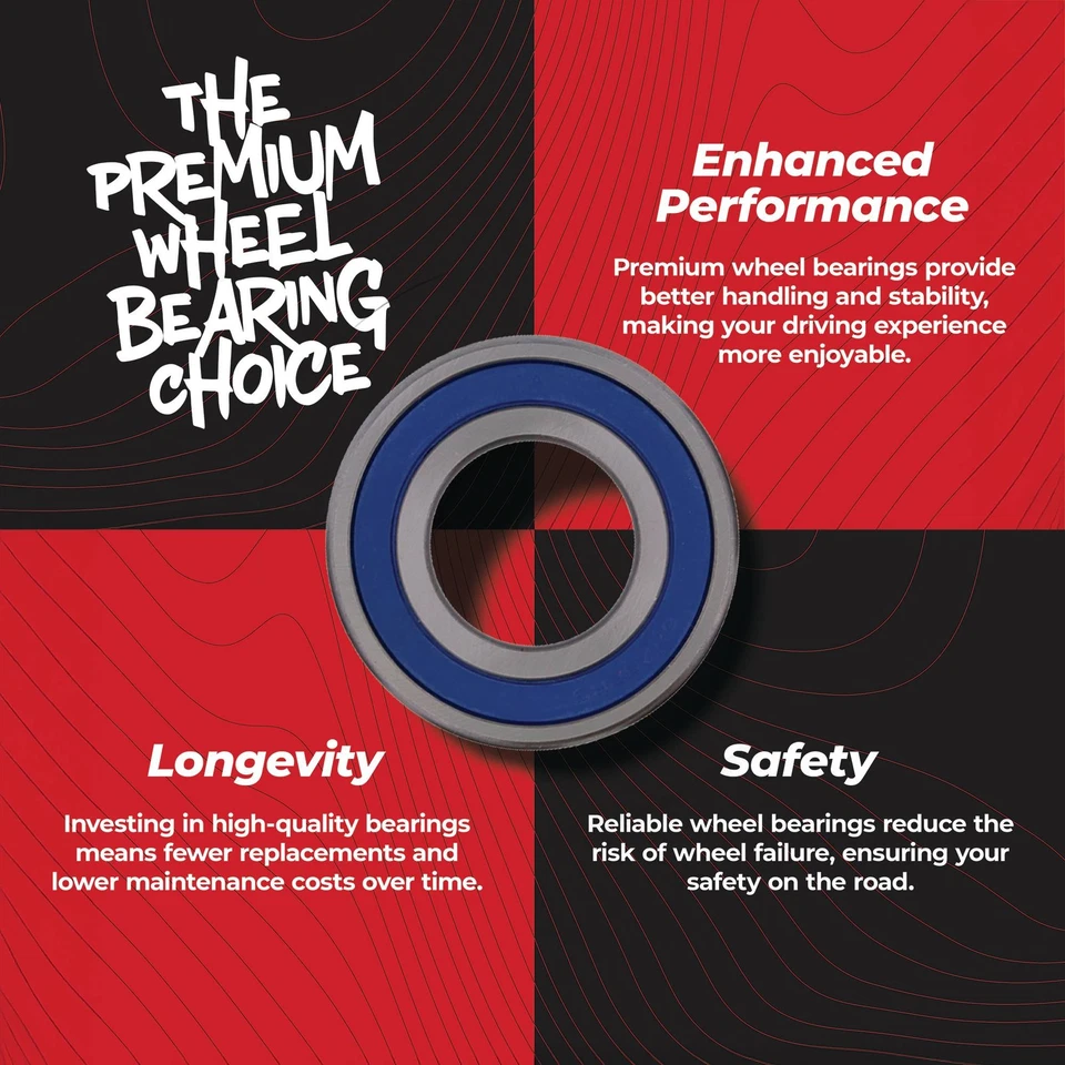 All Balls Rear Wheel Bearing Seal Kit for Suzuki GSXR1300R Hayabusa 99-07 Foto 4 de 4