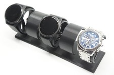 5-Slot Watch Display Stand   Black  Desktop Tabletop Holder  Made in USA