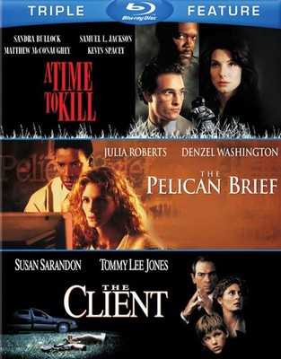 A Time to Kill / The Pelican Brief / The Client Blu-ray  NEW