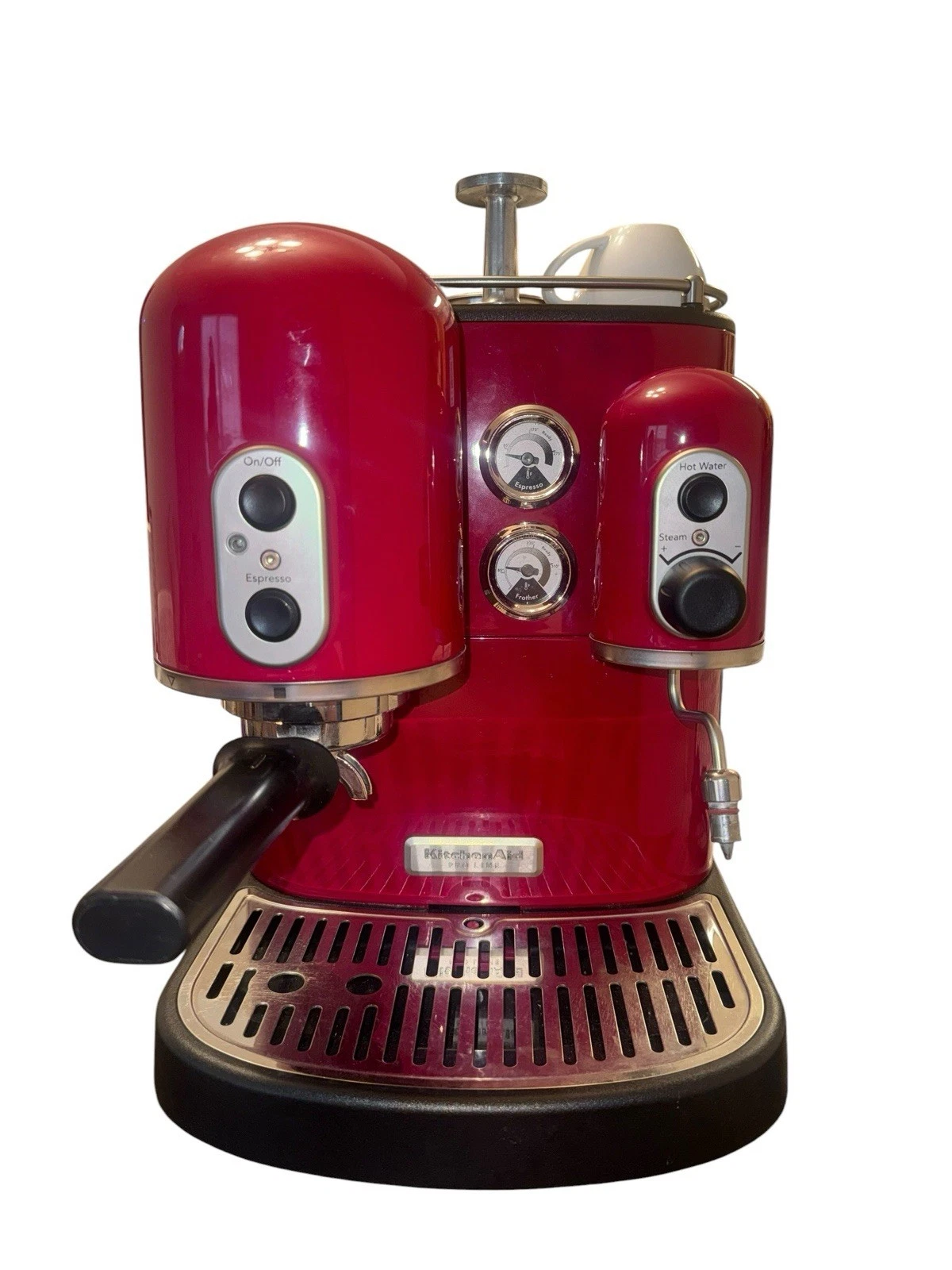 Kitchen Aid Pro Line Espresso Machine, Duel Boiler, with Accessories
