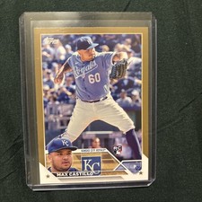 2023 Topps Series 1 - Max Castillo #251 Gold /2023 (RC)