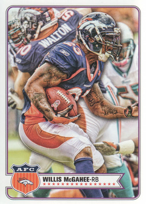 2012 Topps Magic Football Card Pick (Base)