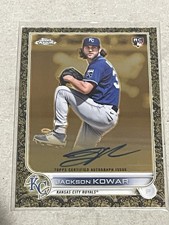 2022 Topps Gilded Collection #95 Jackson Kowar #/99 On Card Auto