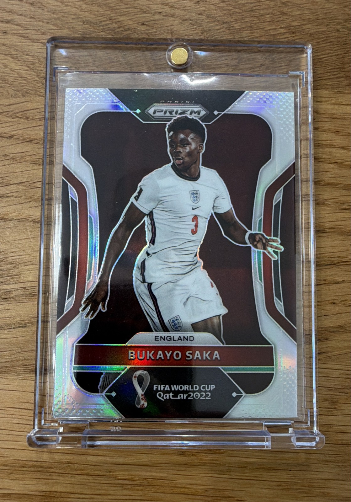 2022 Panini Prizm World Cup Qatar - Bukayo Saka #84 Silver Prizm