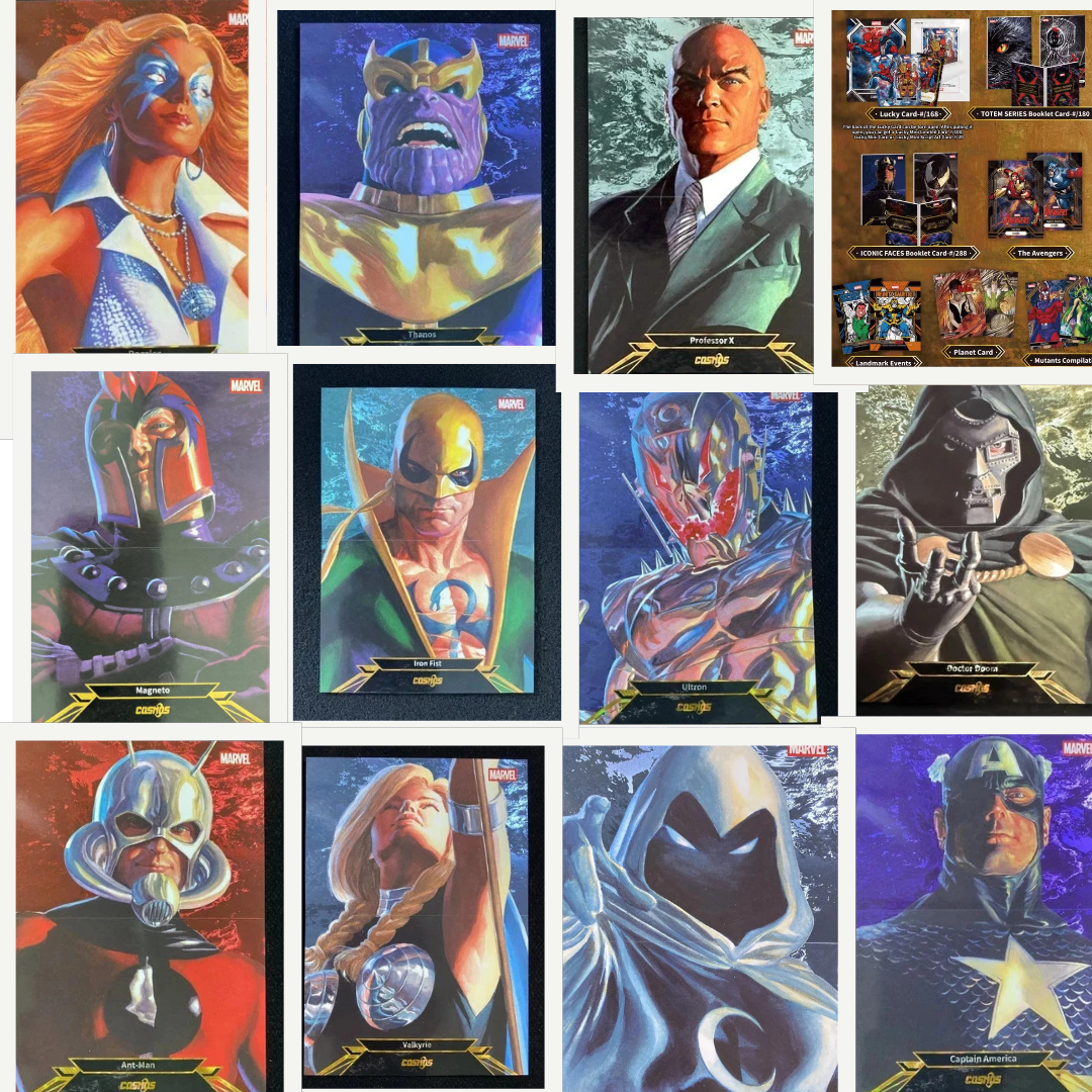 Marvel Iconic Faces & Totem Booklet Card - Pick Your Card - 2025