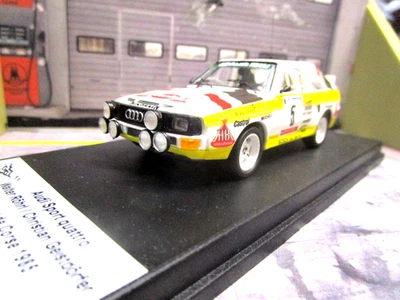 AUDI Sport Quattro S1 Rallye Tour de Corse 1985 #5 Röhrl HB Trofeu Scala43 1:43 - Bild 1 von 4