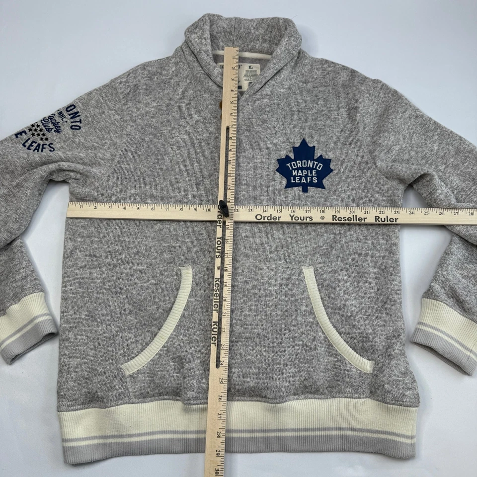 Toronto Maple Leafs Mens Large Pullover Sweater 100 Year Centennial Classic CCM - Image 4 of 4