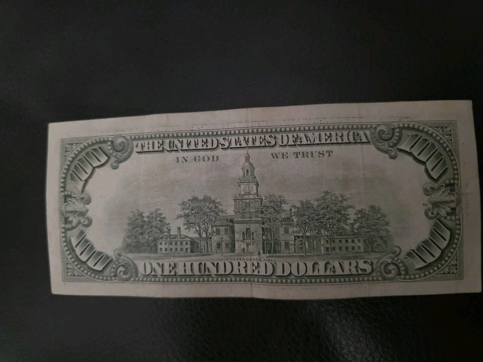 1985 Series 100 Dollar Bill Low Low - Image 2 of 4