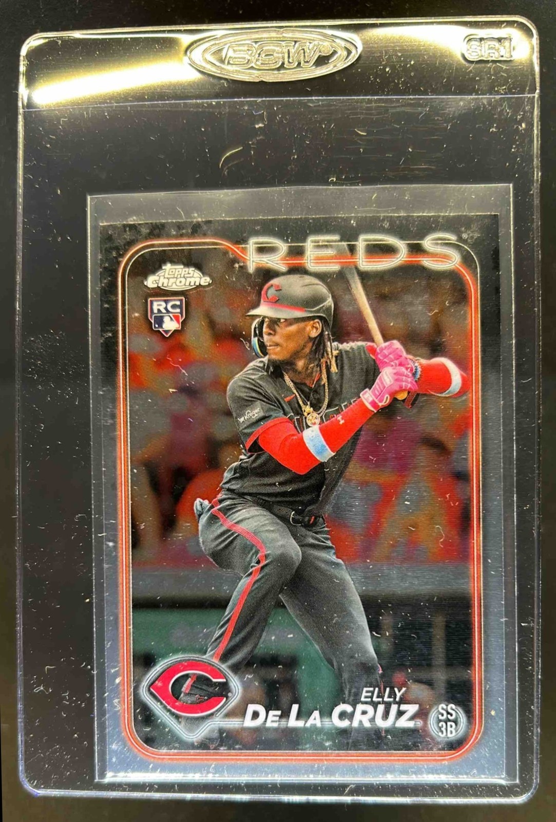 2024 Topps Chrome Elly De La Cruz RC Rookie #44 Reds