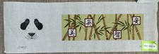 Handpainted Needlepoint Canvas | Panda Treasu...