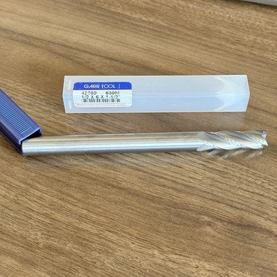Garr 1/2'' Carbide Endmill Sq 4-Flute 6  OAL 1.5'' LOC EM 630M 42260