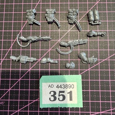Astra Militarum Tempestus Scions Spezialwaffen Flamer/Granate/Hot-Shot Volley