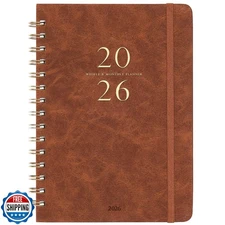 2026 Planner - Weekly and Monthly 2026 Planner with 12 Monthly Tabs, January 