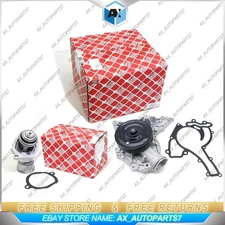 FEBI Engine Water Pump & FEBI Thermostat Kit For Mercedes Benz W204 W211 M272