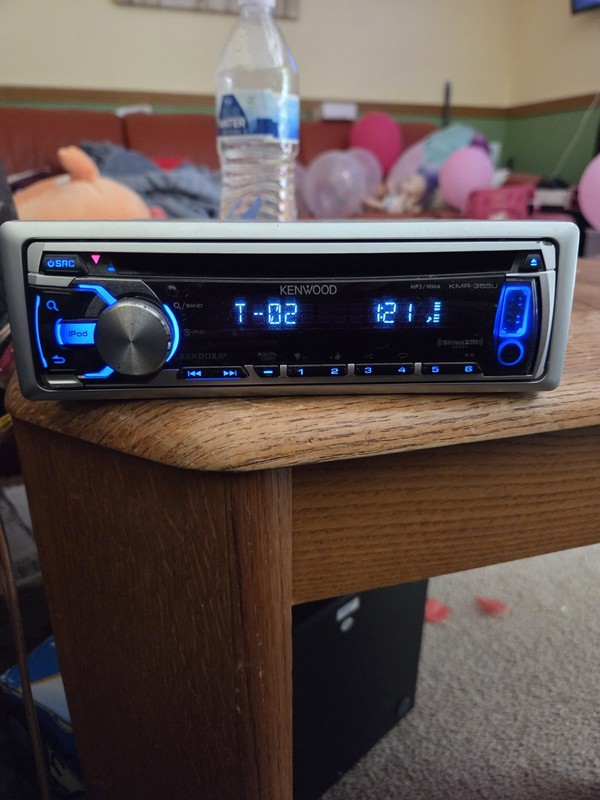 Kenwood Kmr-355u Marine Boat Radio Stereo Am Fm Cd player Aux Usb Pandora Mp3wma