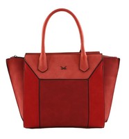 Sansibar Trapez Shopper Shopper Tasche Red Dunkelrot Rot Neu