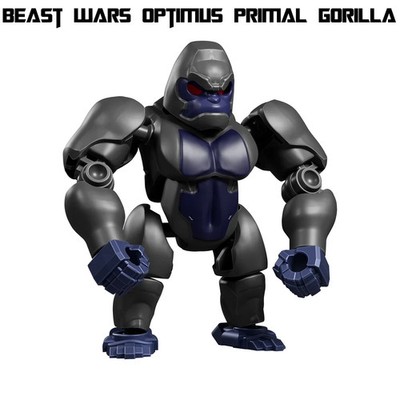 BEAST WARS OPTIMUS PRIMAL GORILLA Blokees Transformers Defender Version 06 Fang