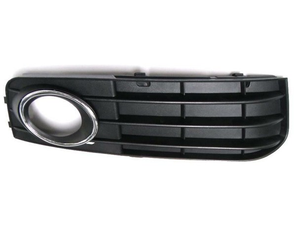 Gitter Grill StoßStange Vorne Rechts Audi A4 07-11 Verchromter Rahmen 3 Profile-image
