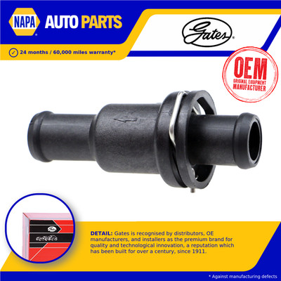 Coolant Thermostat fits VW EOS 1F 2.0 06 to 10 Automatic Transmission Gates New