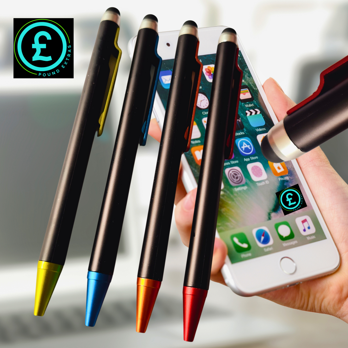 Stylus Pen Works on all Capacitive Resistive touchHigh Capacitive (Pack  of 2)
