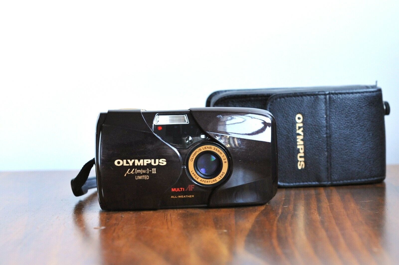 wekelijks Afstoten Bij elkaar passen OLYMPUS MJU II Limited *Ultra Rare BURGUNDY* No. 900, Compact Point and  Shoot | eBay