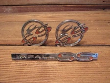 Vintage Car PARTS IMPALA Chevrolet Emblems