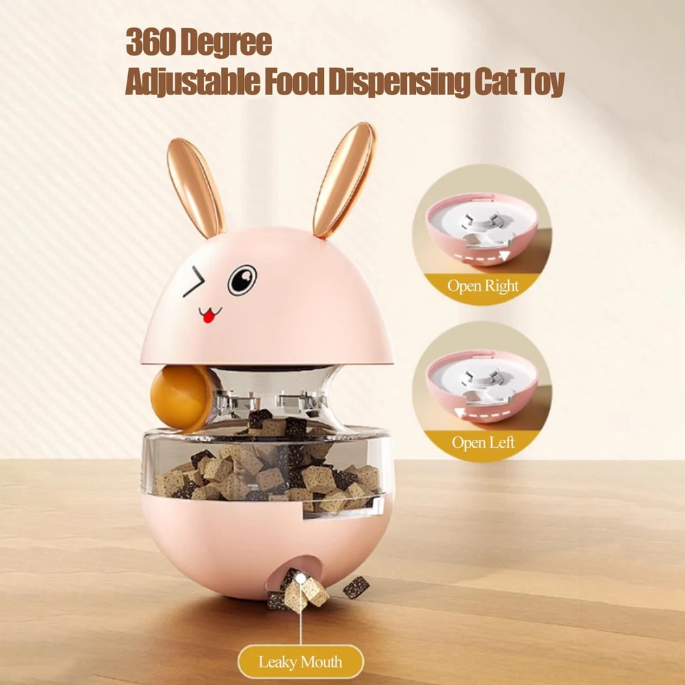 Tumbler Leaker Teaser Cat Toy Interactive Dog Cat Toy Food Dispensing Puzzle Toy Tumbler Leaker Teaser Cat Toy Interactive Dog Cat Toy Food Dispensing Puzzle Toy
