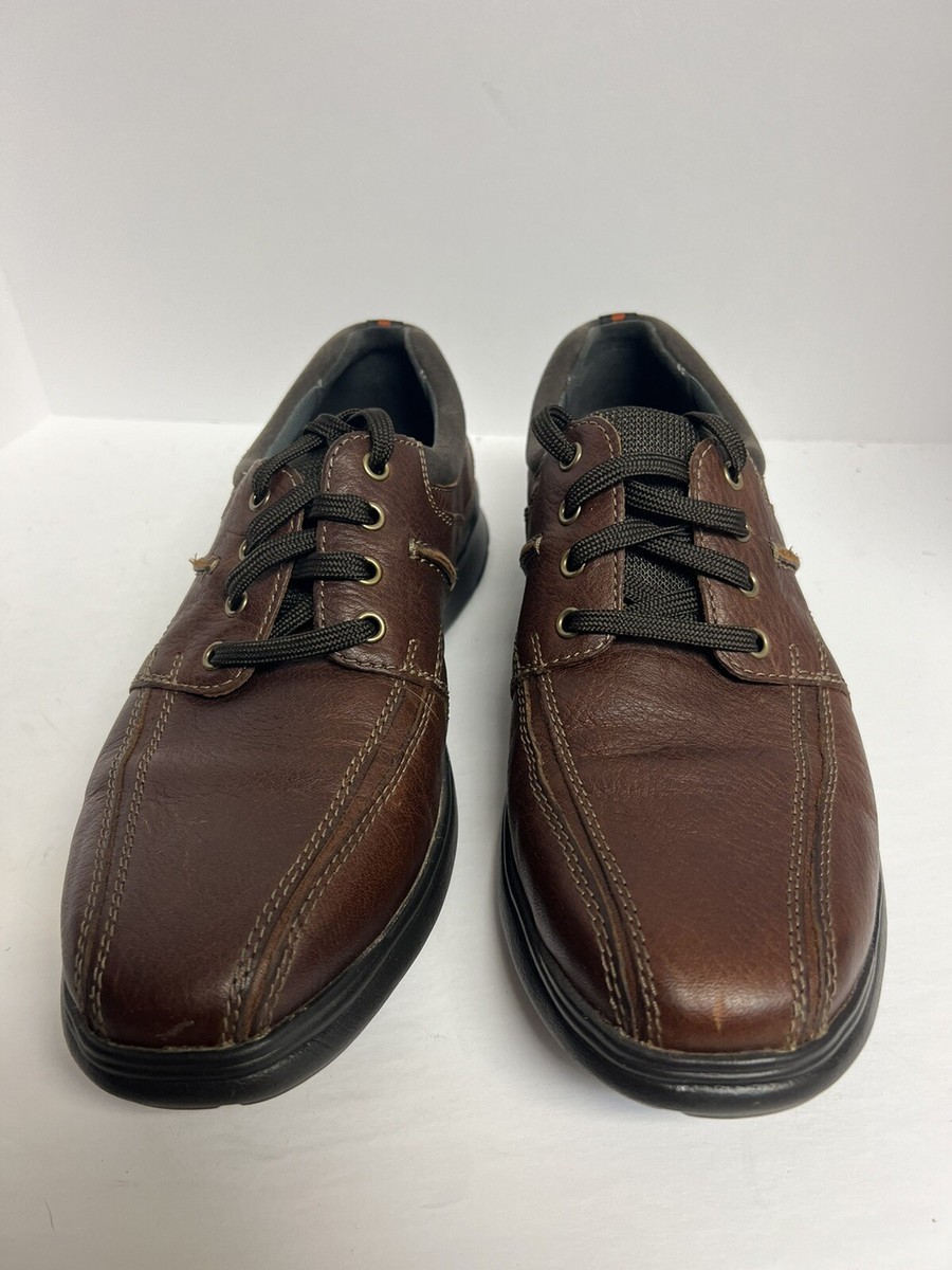 Clarks Mens Cotrell Walk Brown Leather Size 11.5 M | eBay display picture 1