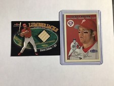 2000 Fleer Tradition SCOTT ROLEN Lumberjacks Bat 24/502 EXCLUSIVE & GLOSSY BASE