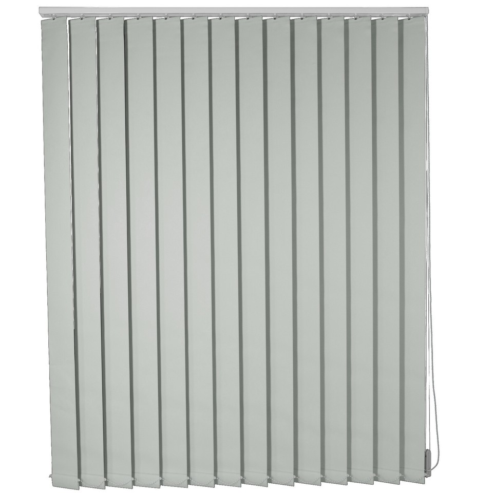 Lamellenvorhang Weiß 160x185cm - Vertikaljalousie Blickdicht Für Türen & Fenster