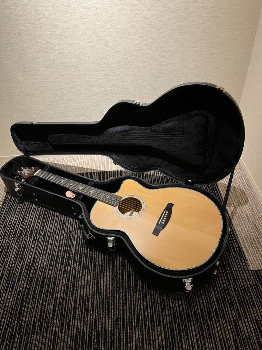 ギター Paul Reed Smith (PRS) SE A55E BG PRS SE Angelus A55E Acoustic-Electric - Natural with Black