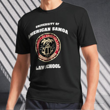 University of american samoa law school Logo Men's T-Shirt Funny Size S to 5XL