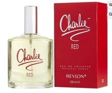Revlon Charlie Red Parfum Eau de Toilette 100ml Vaporisateur Femme 100 ml X 2