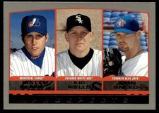 2000 Topps Matt Blank/Kip Wells/John Sneed RC Toronto Blue Jays/Montreal