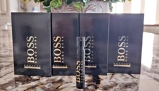 Hugo Boss BOTTLED Parfum Men's Cologne Fragrance Mini Splash SAMPLE 4 x .04 oz