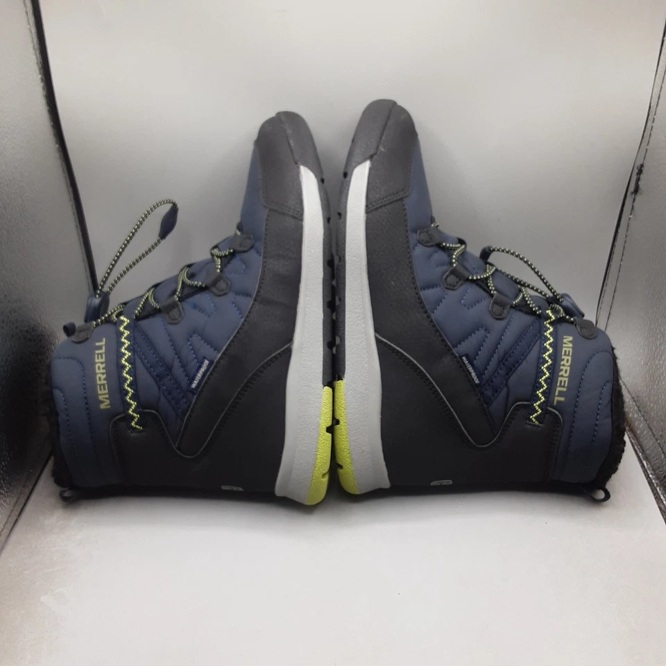 Merrell Niño Snow Crush 3.0 Big Boys 4M Negro Verde. D288 Foto 4 de 4