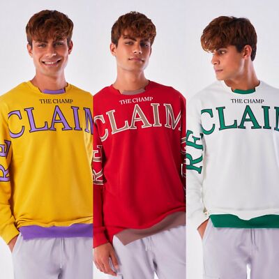 Mens Sweater Jumper Design Fashion Fashion Sweatshirt Pullover S-2XL
