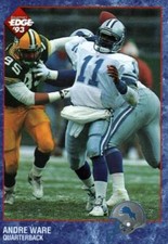 1993 Collector's Edge #65 Andre Ware #/100000