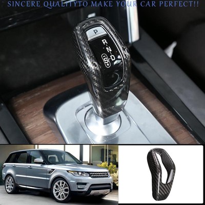 For Range Rover Sport 2014-2017 Dry Carbon Fiber Console Gear Shift Knob Lever