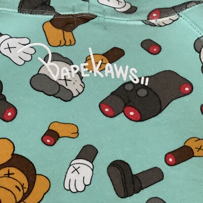 2005 Bape x Kaws “Dissected / Slaughter” Full Zip AUTHENTIC Rare