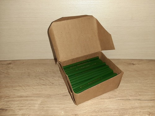 Soviet Union Wood black lead Pencils "Space" USSR 100 pcs 113 mm M-2M - Picture 2 of 12