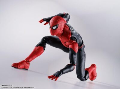 Hasbro Spider-Man Titan Hero Series - Action Figure Da 30 Cm Con Tuta Nera E Rossa, Ispirata Al Film 'No Way Home', Braccia Snodabili, Giocattolo Per Bambini 4+ Anni