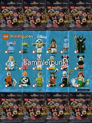 1 LEGO  MINIFIGUR -im DVB oder OVP- Ihrer Wahl aus Serie Disney - LEGO #71012