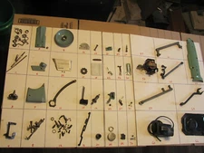 Singer Model 327B Sewing Machine Turquoise Leather Repair Parts Lots