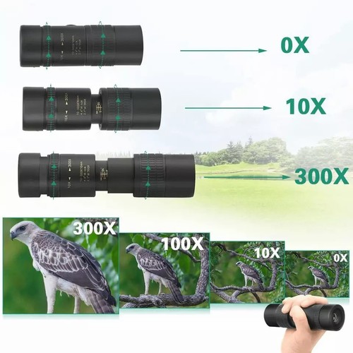 10-300*40 Monoculars High Powered Zoom Monocular Telescope For Ourdoor Sport - Picture 18 of 21