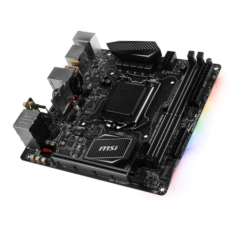 FOR MSI Z270I GAMING PRO CARBON AC Motherboard DDR4 32G DP+