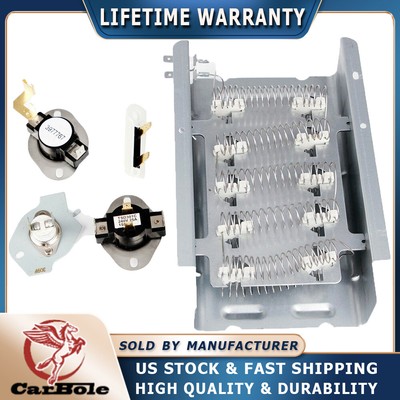 Dryer Heating Element Kit Parts For Whirlpool Roper Kenmore Maytag 279838 279816