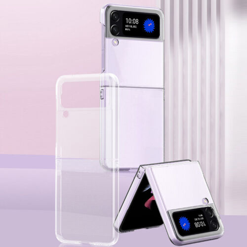 Für Samsung Galaxy Z Flip 4 Weiche Klare Silikon-Schutzhülle Sto?fest <