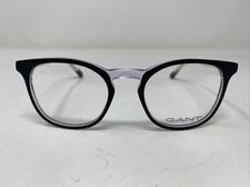 GANT GA3164 005 49-19-140 Black Crystal Plastic Full Rim Eyeglasses Frame RL78